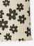 Girls' ribbed knit leggings beige+ecru+printed white 