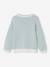 Striped jumper for girls grey blue+navy blue 