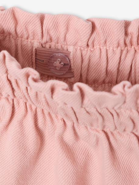 Skirt with Heart Pockets for Girls rose 