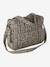 JOIOSA cotton muslin changing bag bronze+ecru+night blue+printed beige 