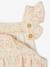 Fleece Dungarees + Headband for Babies ecru+vanilla 