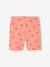 Pack of 2 girls' cycling shorts beige+coral 