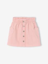 Girls-Skirt with Heart Pockets for Girls
