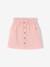 Skirt with Heart Pockets for Girls rose 