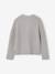 Girl's fine knit fluffy cardigan coral+marl grey+peony pink 