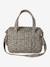 JOIOSA cotton muslin changing bag bronze+ecru+night blue+printed beige 