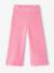 Wide Corduroy Trousers for Girls anthracite+BROWN MEDIUM SOLID+chocolate+ecru+grey blue+khaki+mauve+plum+rose 