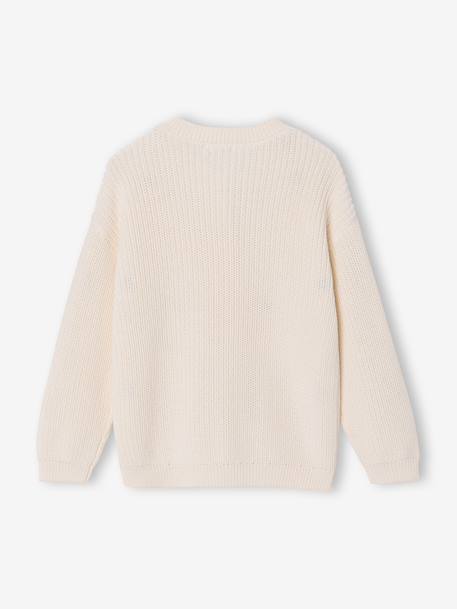 Fancy Cardigan for Girls blush+ecru+grey blue+olive+vanilla 