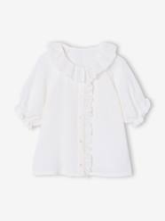 Girls-Girl's English embroidery shirt