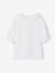 Girl's English embroidery shirt ecru 