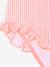 Striped 2-Piece Swimsuit for Girls coral 