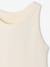 Ribbed Tank Top for Girls beige+ecru+sage green+striped blue 