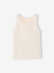 Girls-Ribbed Tank Top for Girls 