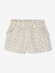 Girls-Girls' short with a cotton gauze waist