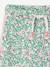 Fleece Sports Shorts for Girls aqua green+navy blue+vanilla 
