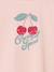 Long-Sleeved T-Shirt for Girls, BASICS ecru+pale pink 