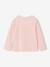 Long-Sleeved T-Shirt for Girls, BASICS ecru+pale pink 