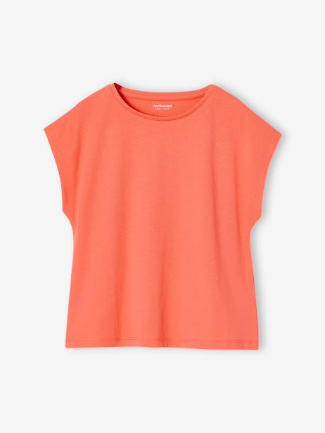 Pack of 3 girls' short-sleeved t-shirts - BASICS pale blue+rosy 