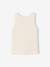 Ribbed Tank Top for Girls beige+ecru+sage green+striped blue 