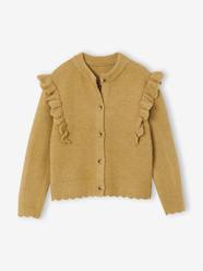 Girls-Fancy Ruffled Cardigan for Girls 