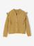 Fancy Ruffled Cardigan for Girls bronze+rosy 