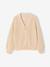Rib Knit Cardigan for Girls rose+vanilla 