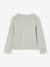Cardigan with Ruffles for Girls ecru+golden beige+green 