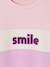Colourblock Sweatshirt for Girls pale pink 