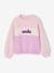 Colourblock Sweatshirt for Girls pale pink 