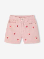 Girls-Embroidered girl's short
