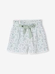 Girls-Cotton gauze shorts for girls 
