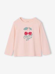 Girls-Long-Sleeved T-Shirt for Girls, BASICS 