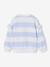 Sailor-type Sweatshirt with Ruffles on the Sleeves, for Girls navy blue+old rose+pale blue+peony pink+red 