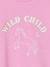 Long-Sleeved Sweatshirt for Girls mauve 