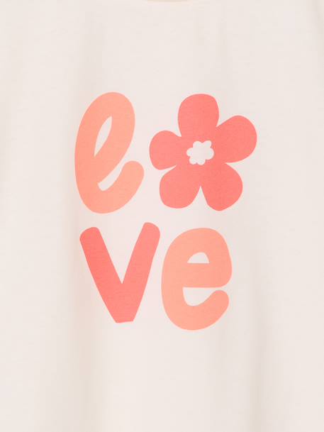 Pack of 3 girls' short-sleeved t-shirts - BASICS pale blue+rosy 