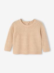 Openwork Knit Jumper for Girls