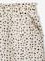 Girls' short with a cotton gauze waist beige+pale blue+rose+sage green 