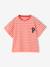 Fancy girl's t-shirt coral+navy blue 