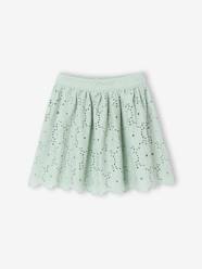 Girls-Girl's English embroidery skirt 