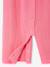 Baby girl's playsuit in cotton gauze rose 