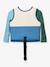 Long-sleeved buoyancy aid blue+rose 