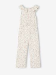 Girls-Floral Jumpsuit for Girls