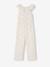 Floral Jumpsuit for Girls pale pink 