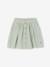 Coloured Skirt in Cotton Gauze, for Girls beige+grey blue+old rose+rose+sage green+violet 