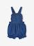 Girl's denim romper stone 