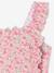 Girl's floral swimsuit pale pink 