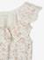 Floral Jumpsuit for Girls pale pink 