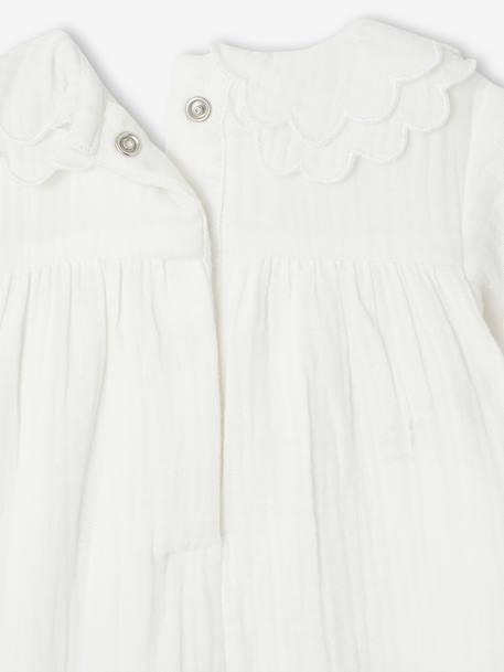 Baby jumpsuit ecru 
