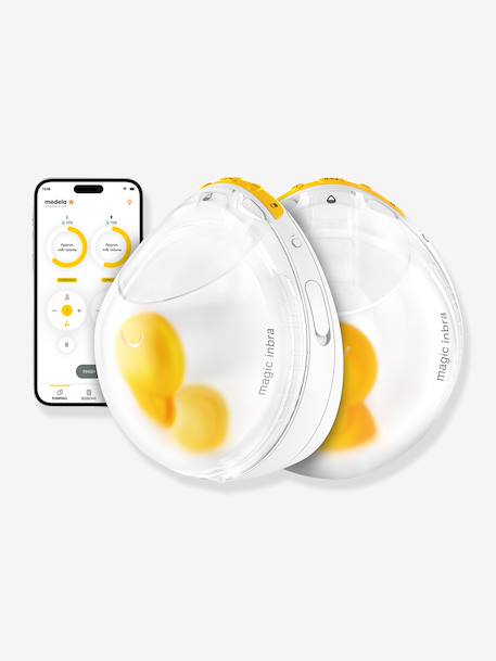 Magic InBra(TM) Double Electric Breast Pump, MEDELA white 