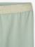 Leggings with Iridescent Waistband for Girls Black/Black+Dark Blue+marl grey+sage green 